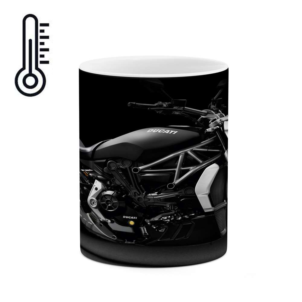 ماگ حرارتی کاکتی طرح موتور سیکلت مدل mgh14468