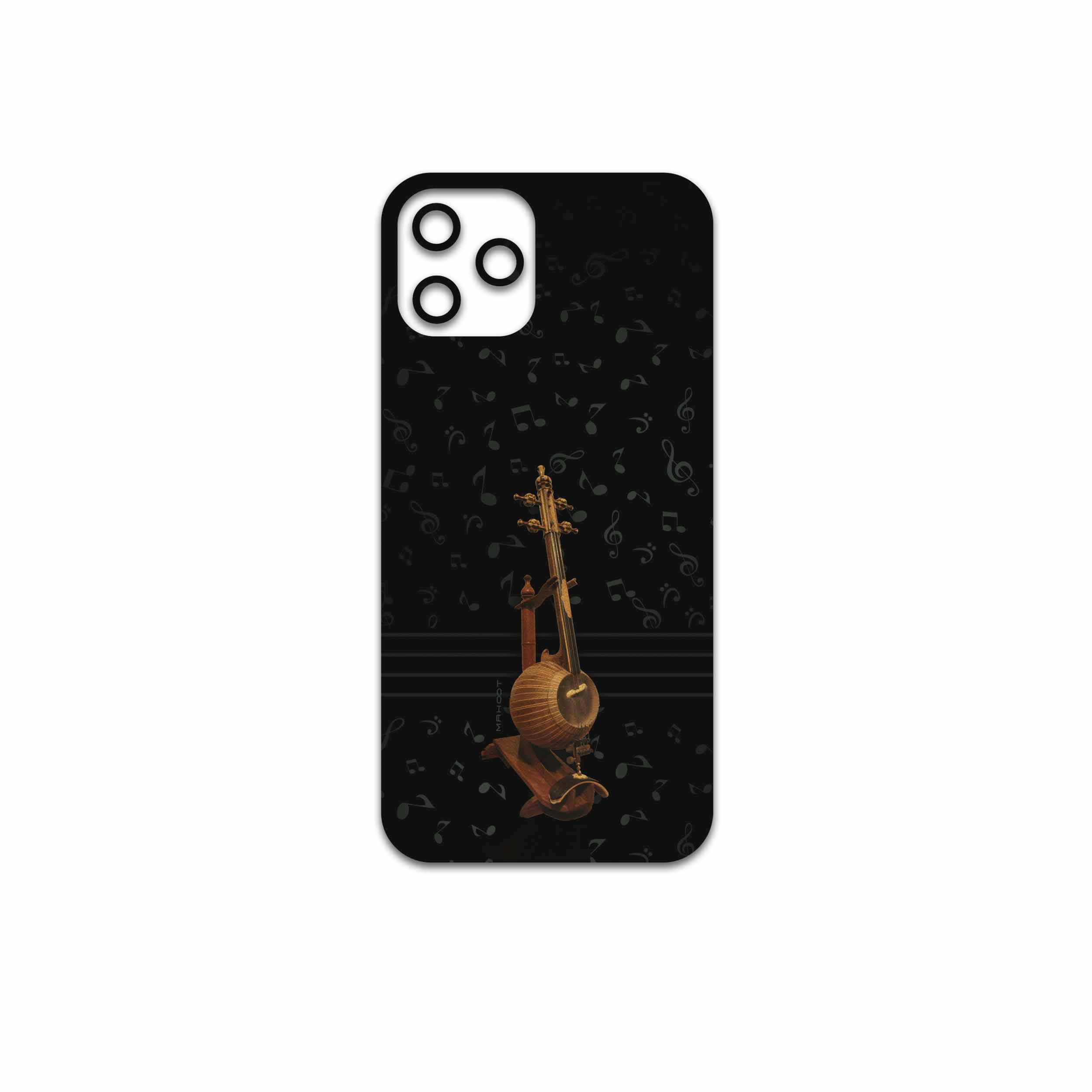 برچسب پوششی ماهوت مدل Persian-Fiddle-Instrument مناسب برای گوشی موبایل اپل iPhone 12 Pro