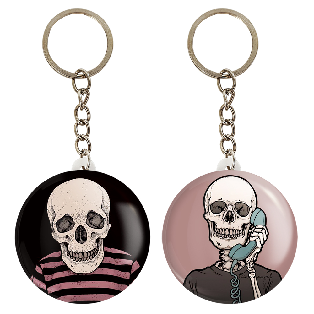 جاکلیدی خندالو مدل اسکلت کد 11711177 مجموعه 2 عددی