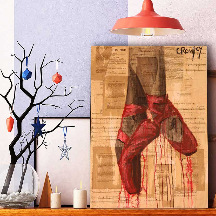 تابلو شاسی گالری استاربوی طرح رقص باله مدل هنری 571