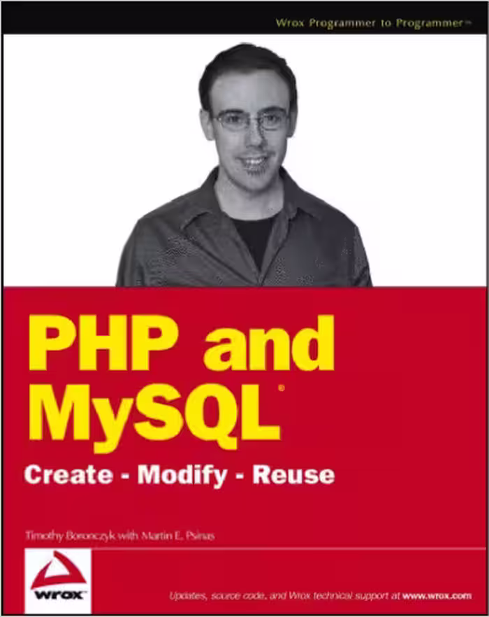 خرید و دانلود نسخه کامل کتاب PHP and MySQL: Create - Modify - Reuse