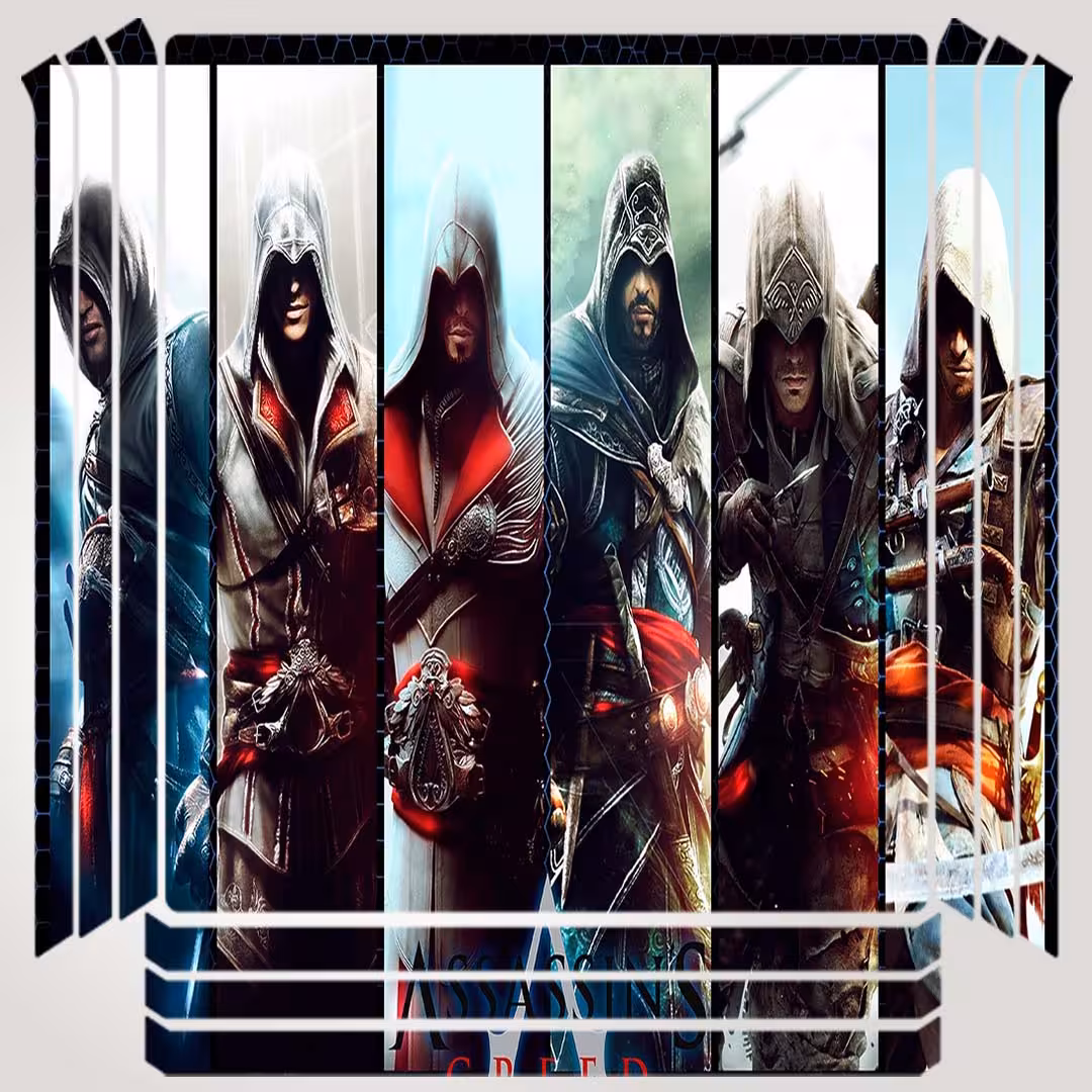 برچسب پلی استیشن ۴ مدل assassins creed کد PSP-302