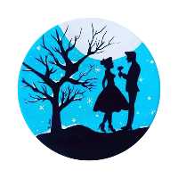 بشقاب دیوارکوب سفالی کد D147-S25