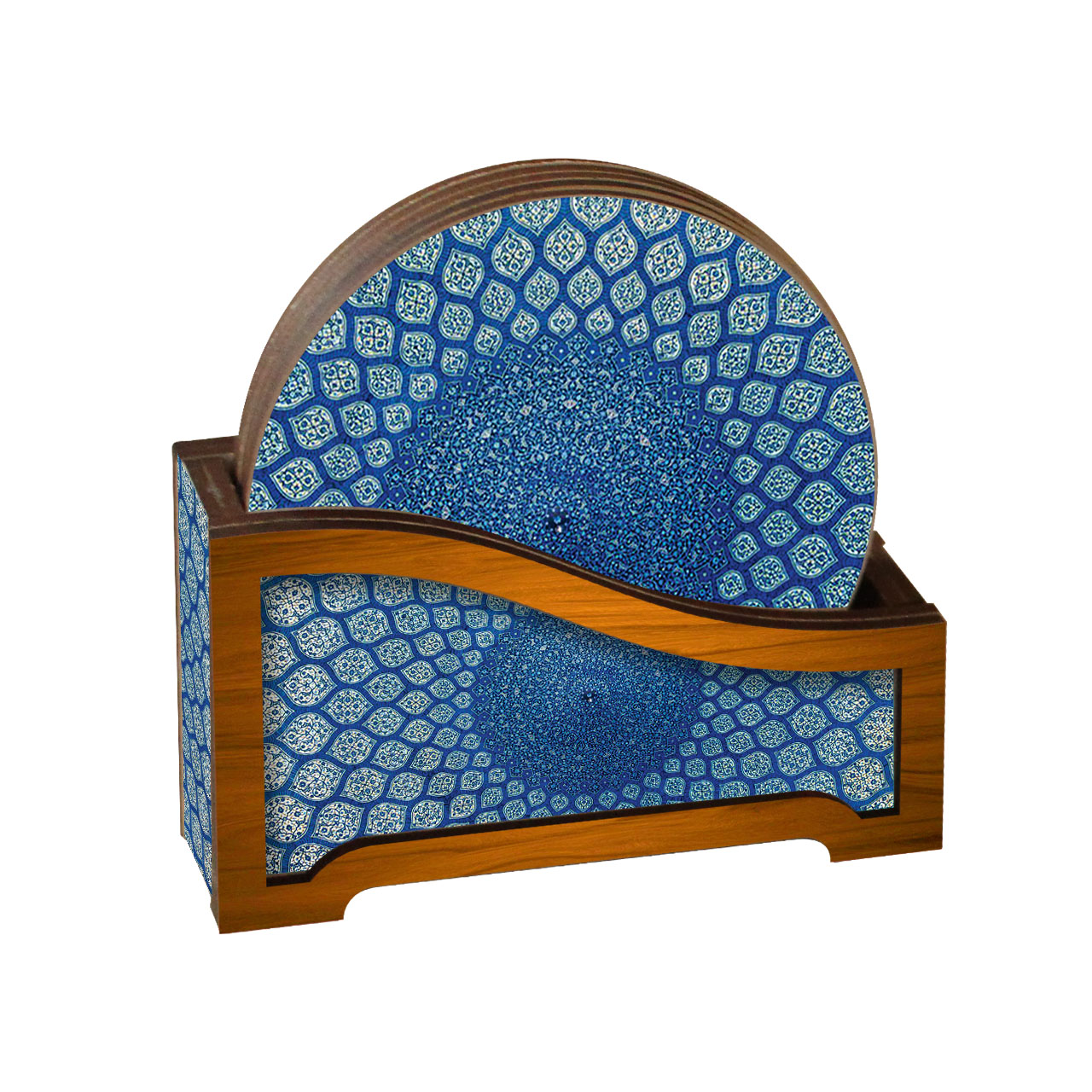 زیر لیوانی لوکسینو مدل ZLC 1472 بسته 6 عددی