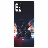برچسب پوششی سلبیت مدل موتور سیکلت مناسب برای گوشی موبایل سامسونگ Galaxy 71