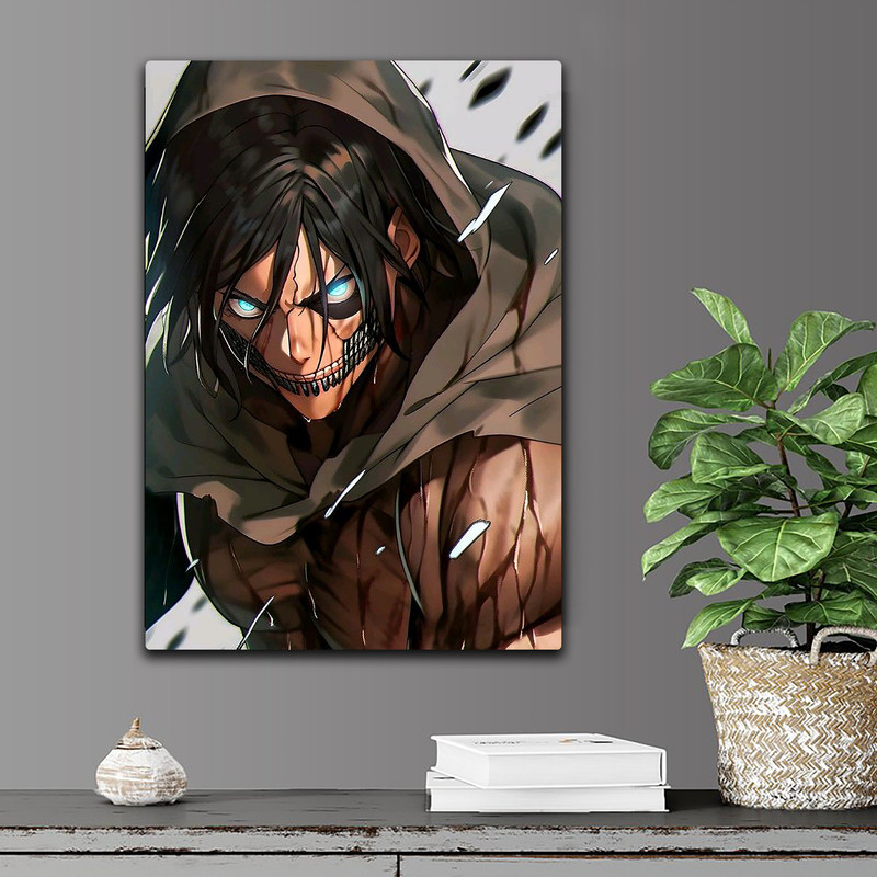 تابلو شاسی طرح ارن یگر انیمه اتک آن تایتان مدل MX20010 | دنیای قاب