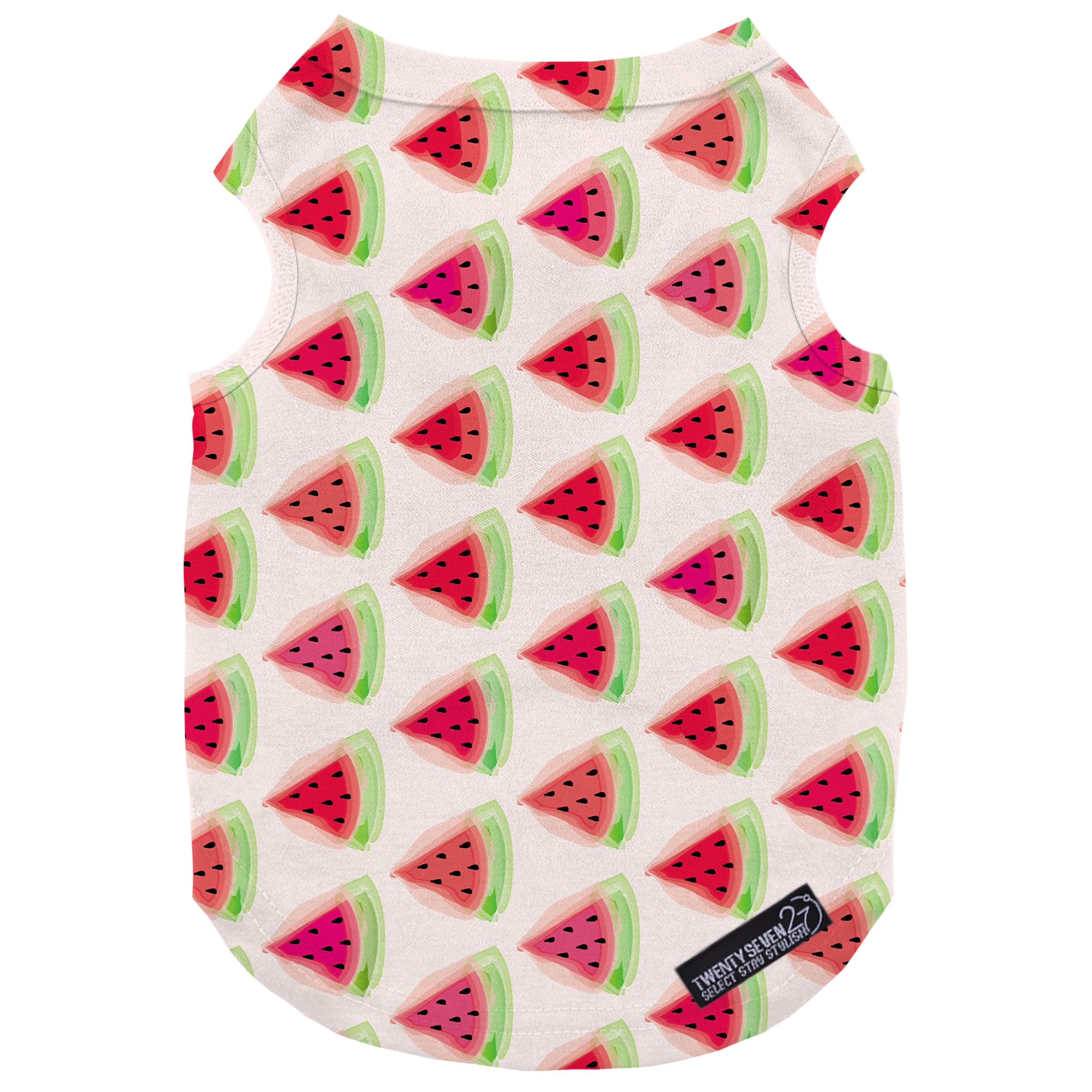 لباس سگ و گربه 27 طرح Watermelon Pattern کد MH563 سایز S