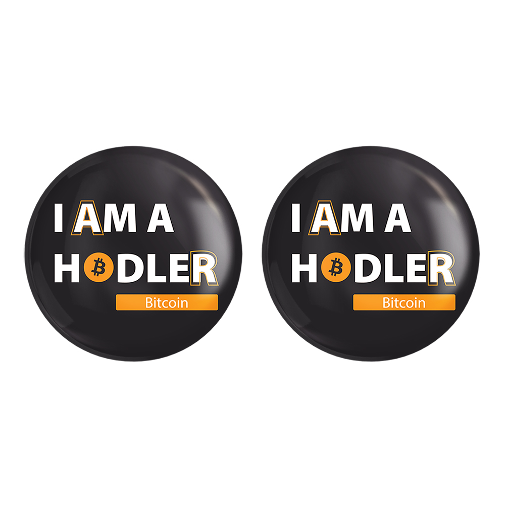 پیکسل خندالو مدل I Am A Hodler Bitcoin کد 10891 به همراه مگنت