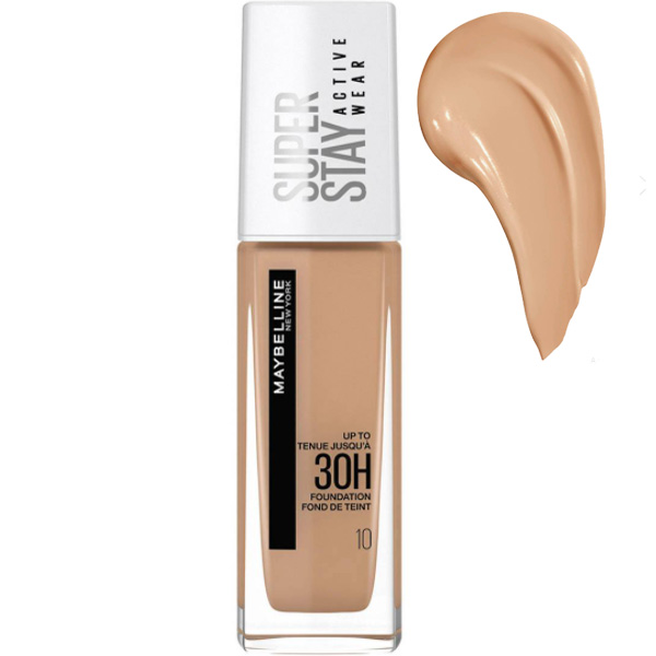 کرم‌پودر سوپراستی میبلین شماره 10 ivory