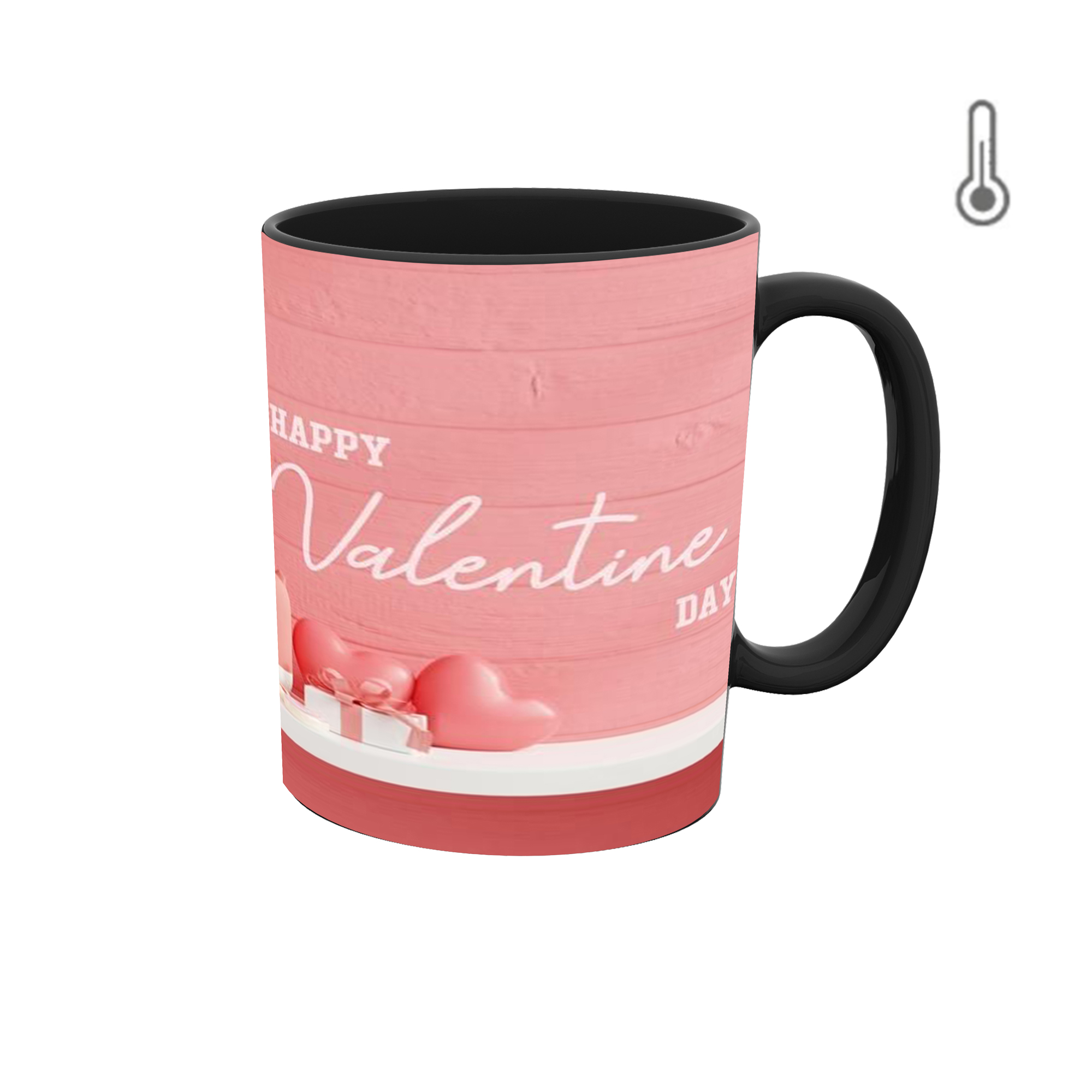 ماگ حرارتی طرح روز عشق قلب