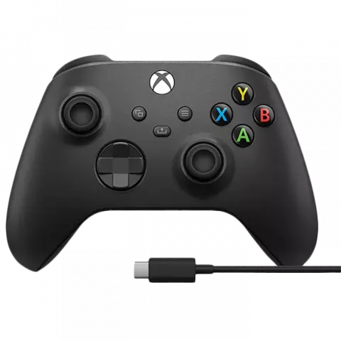 قیمت دسته بازی بی سیم مایکروسافت مدل XBOX ONE X/S به همراه کابل Type-C