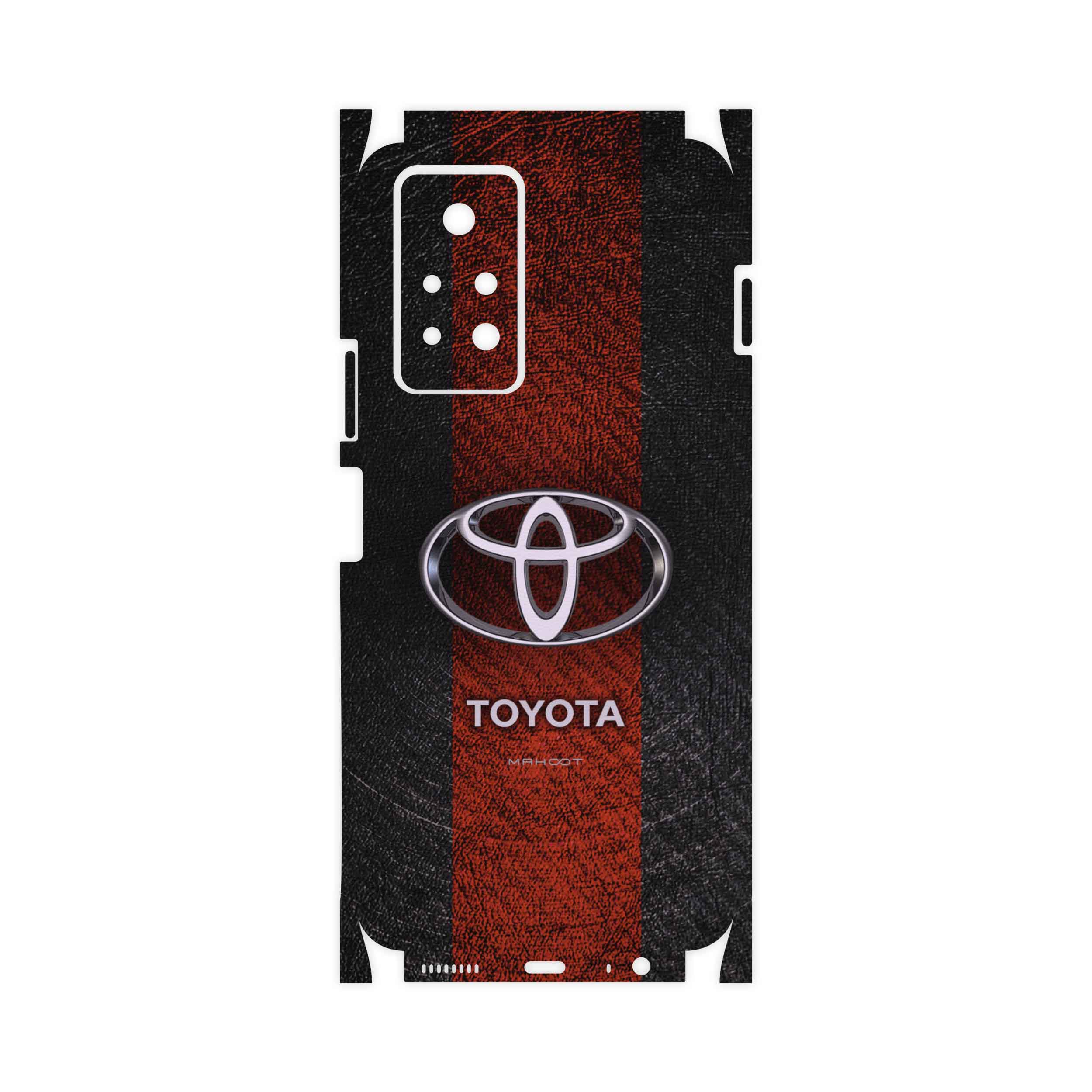 برچسب پوششی ماهوت مدل TOYOTA-Logo-FullSkin مناسب برای گوشی موبایل اینفینیکس Note 11 Pro