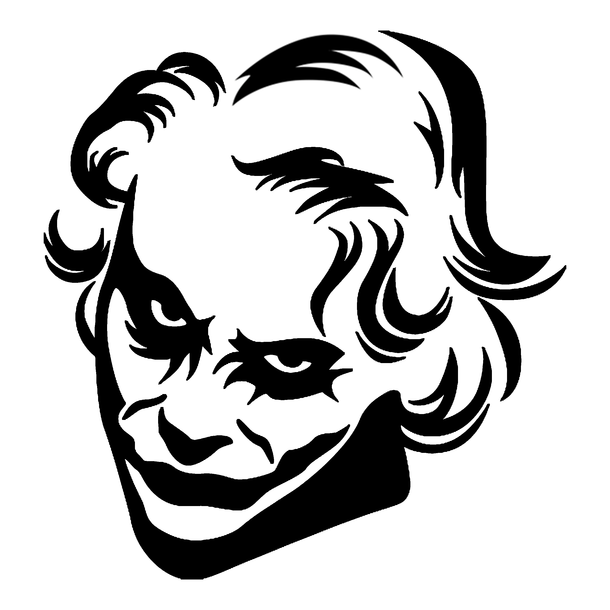 استیکر بدنه خودرو مدل جوکر