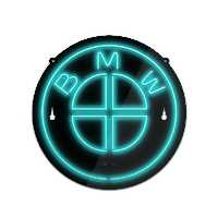 چراغ دیواری نئون دیزاین طرح BL_TBL