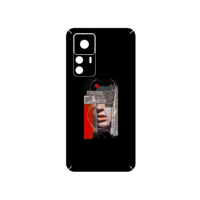 برچسب پوششی ماهوت مدل Collage of Mouth مناسب برای گوشی موبایل شیائومی 12T Pro