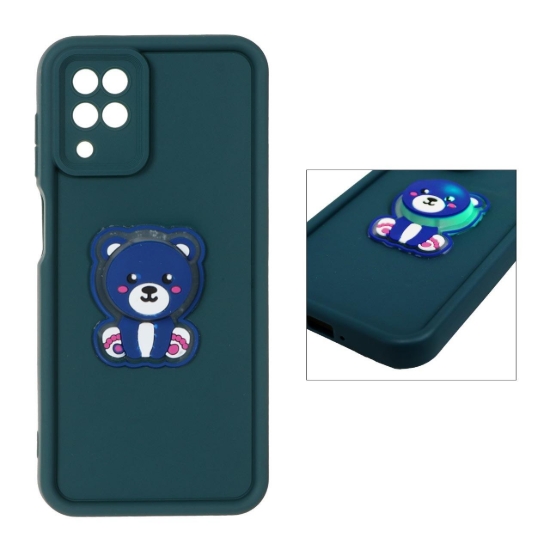 قاب گوشی موبایل Solid Case عروسک برجسته چراغ دار طرح خرس