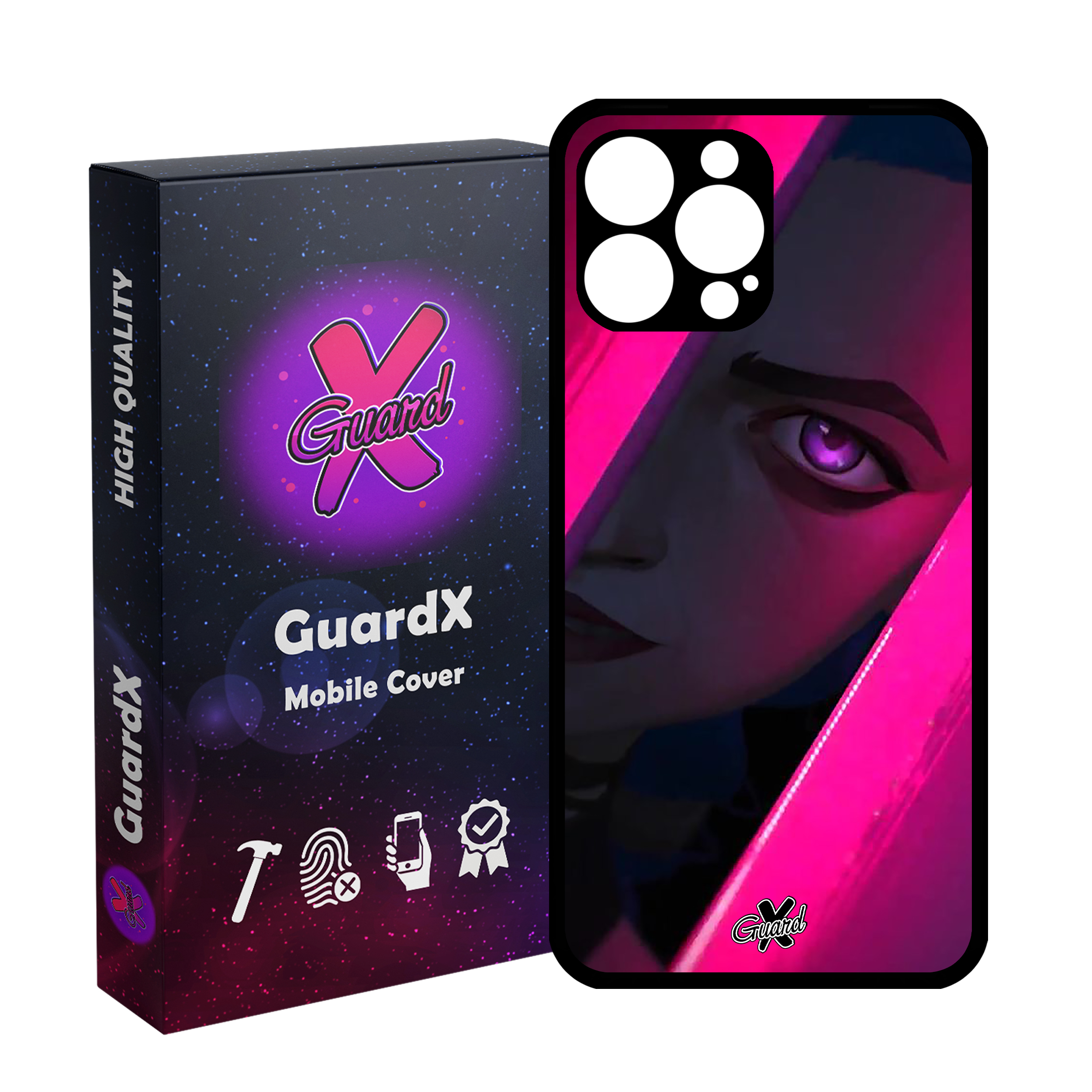 کاور گارد ایکس طرح Arcane مدل Glass10419 مناسب برای گوشی موبایل اپل iPhone 13 Pro Max