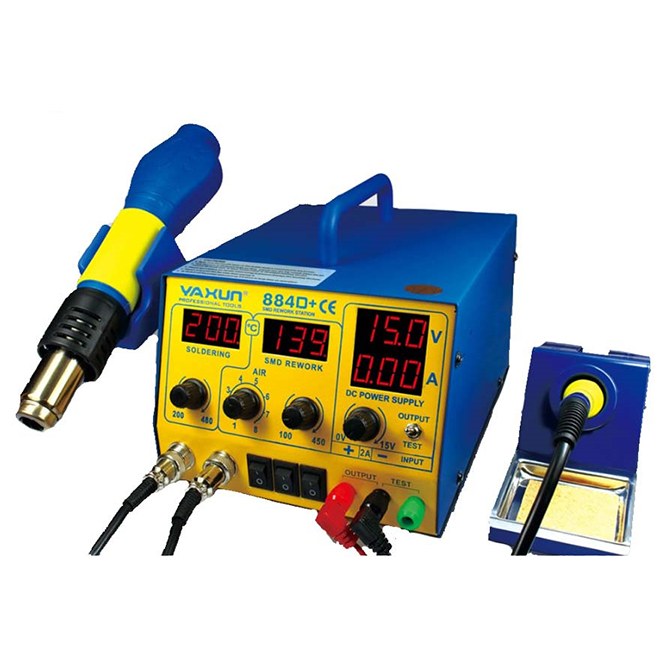 هیتر هویه و منبع تغذیه مدل Yaxun YX-884D Plus(فـــــــــــــــــروش ویـــــــژه)