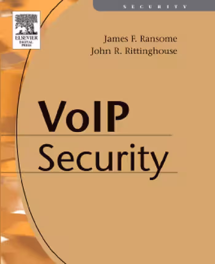 خرید و دانلود نسخه کامل کتاب Voice over Internet Protocol (VoIP) Security