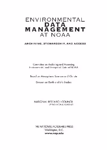 خرید و دانلود نسخه کامل کتاب Environmental Data Management at NOAA: Archiving, Stewardship, and Access