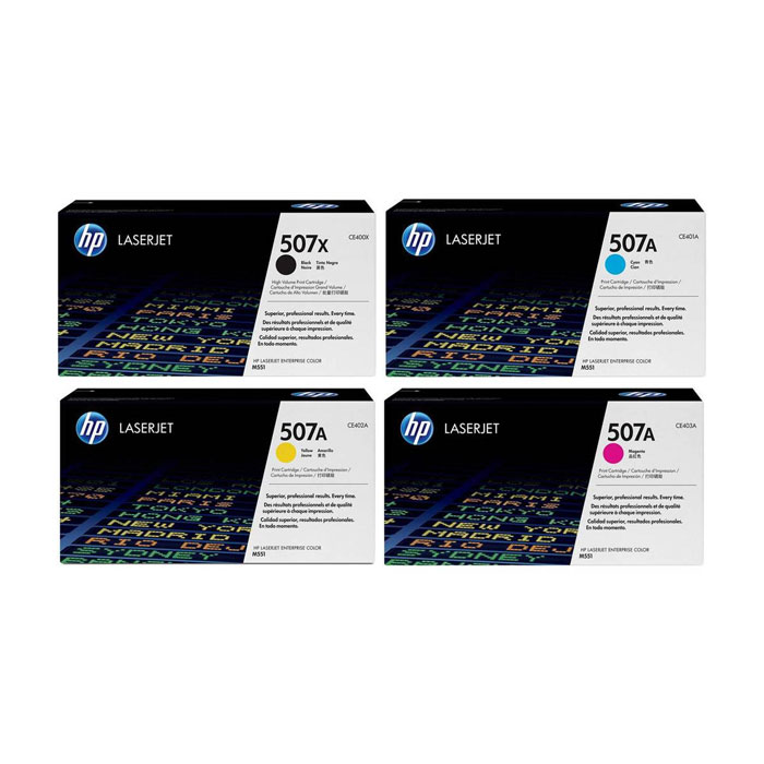 تونر کارتریج لیزری رنگی اچ پی 507A