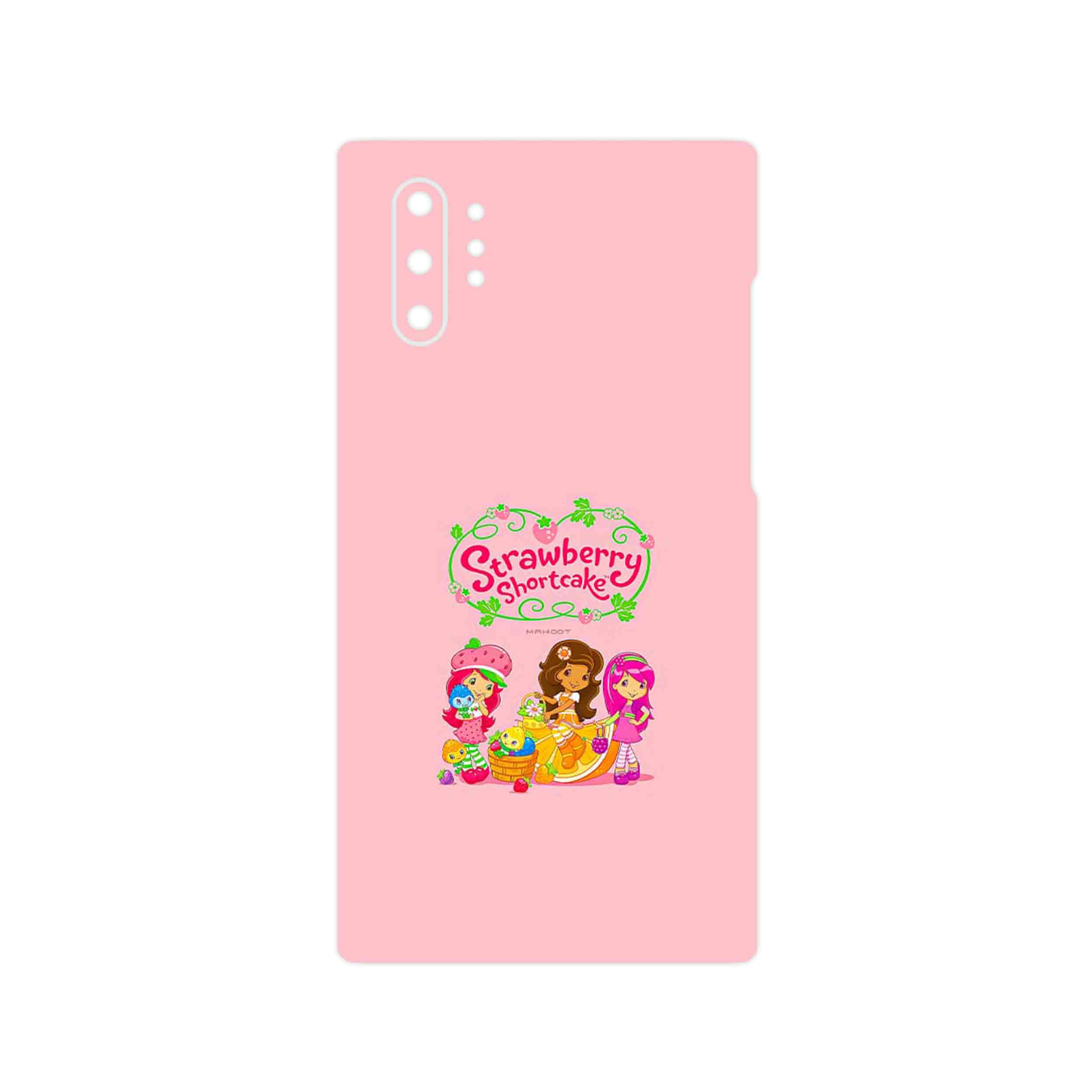 برچسب پوششی ماهوت مدل Strawberry Shortcake مناسب برای گوشی موبایل سامسونگ Galaxy Note 10 Plus