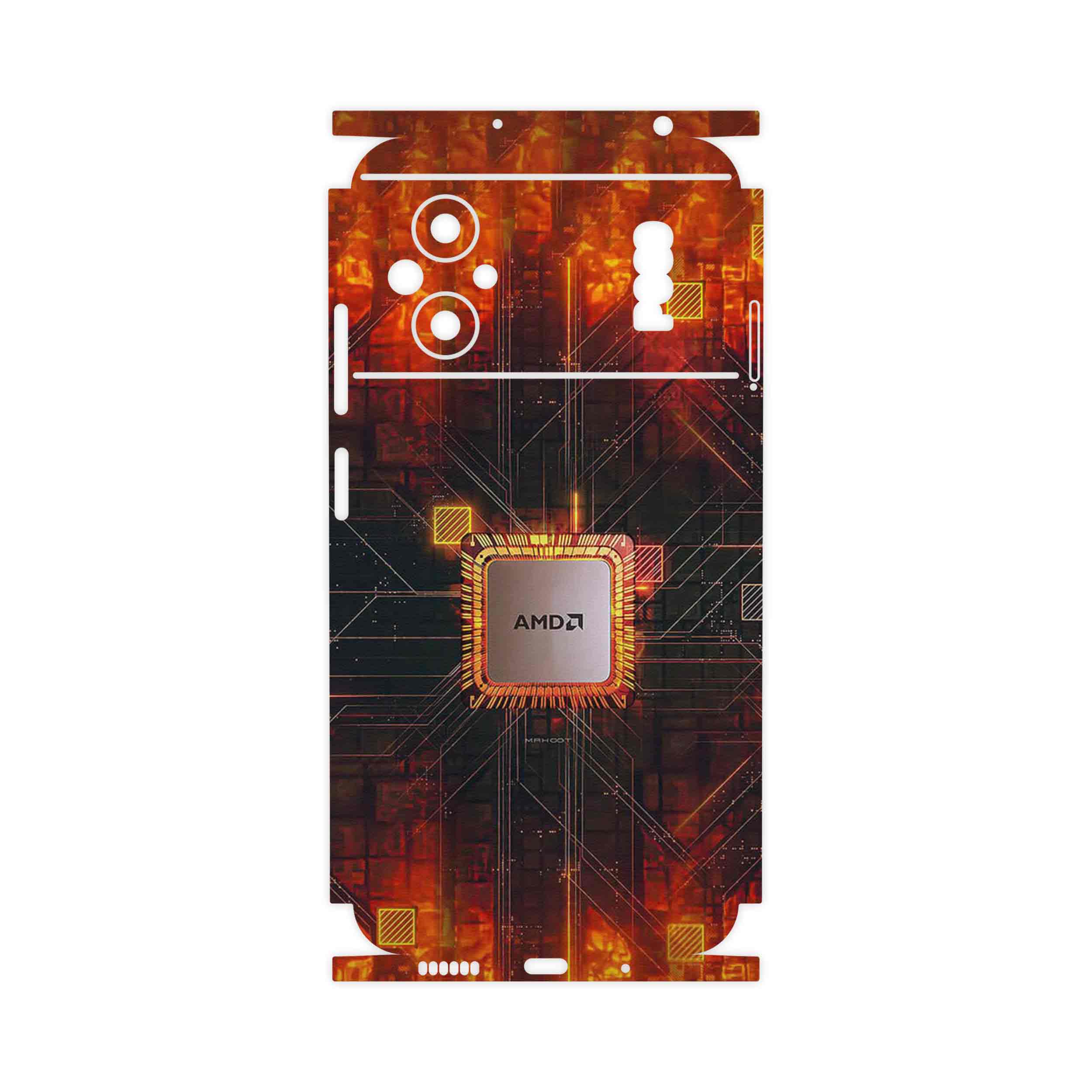 برچسب پوششی ماهوت مدل AMD-FullSkin مناسب برای گوشی موبایل شیائومی Poco M5