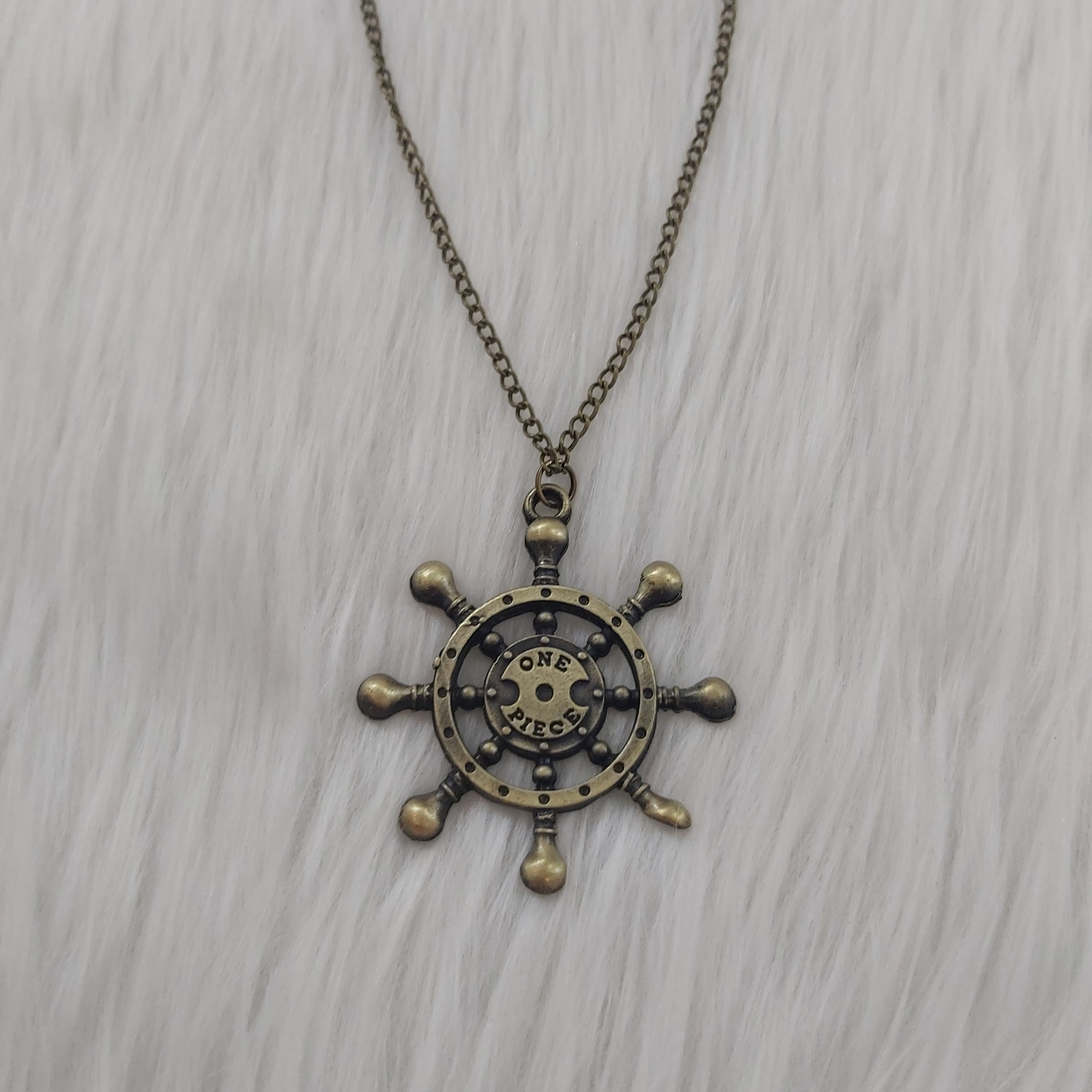 گردنبند مدل زنجیری طرح سکان کشتی کد rudder110