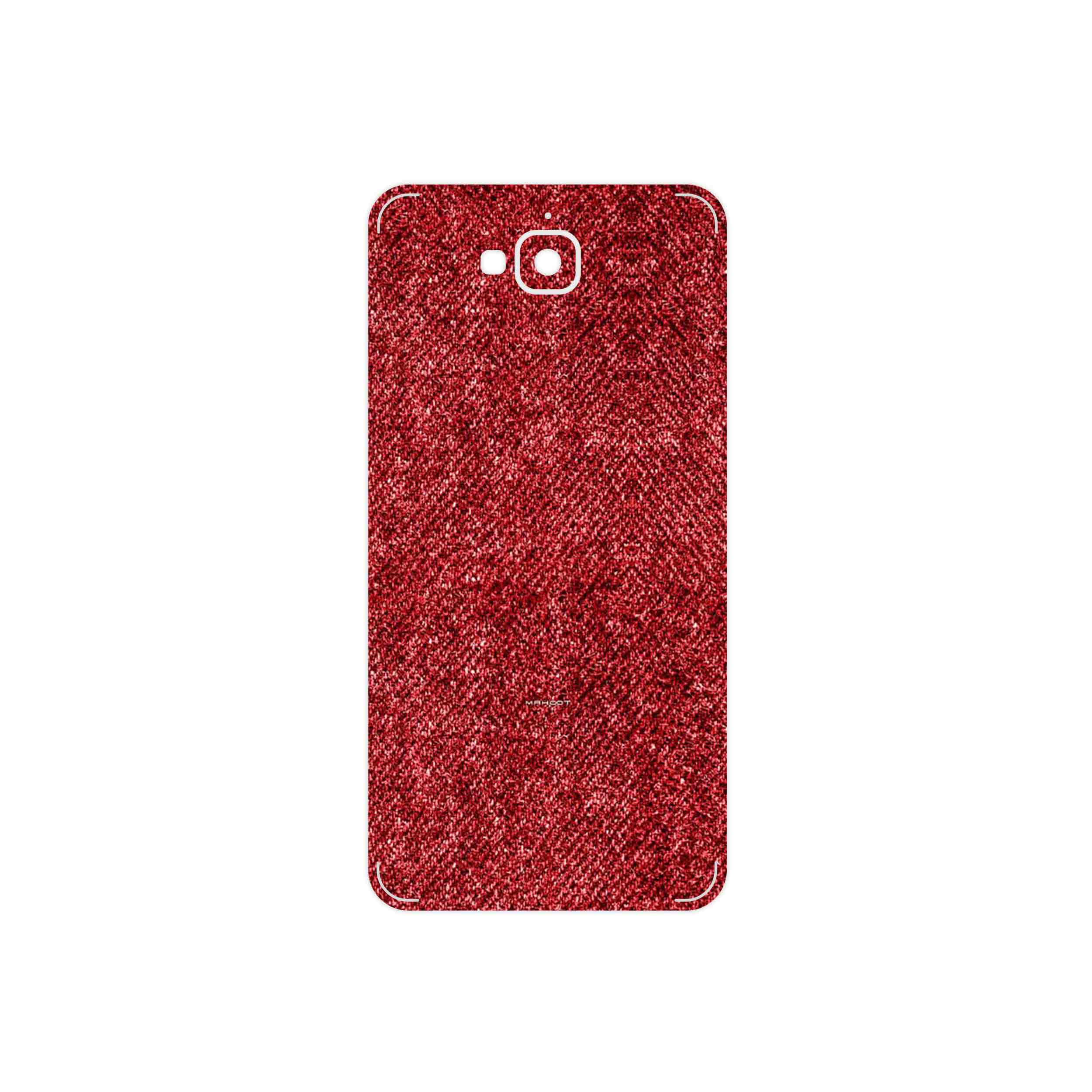 برچسب پوششی ماهوت مدل Fabric Texture 4 مناسب برای گوشی موبایل هوآوی Y6 Pro