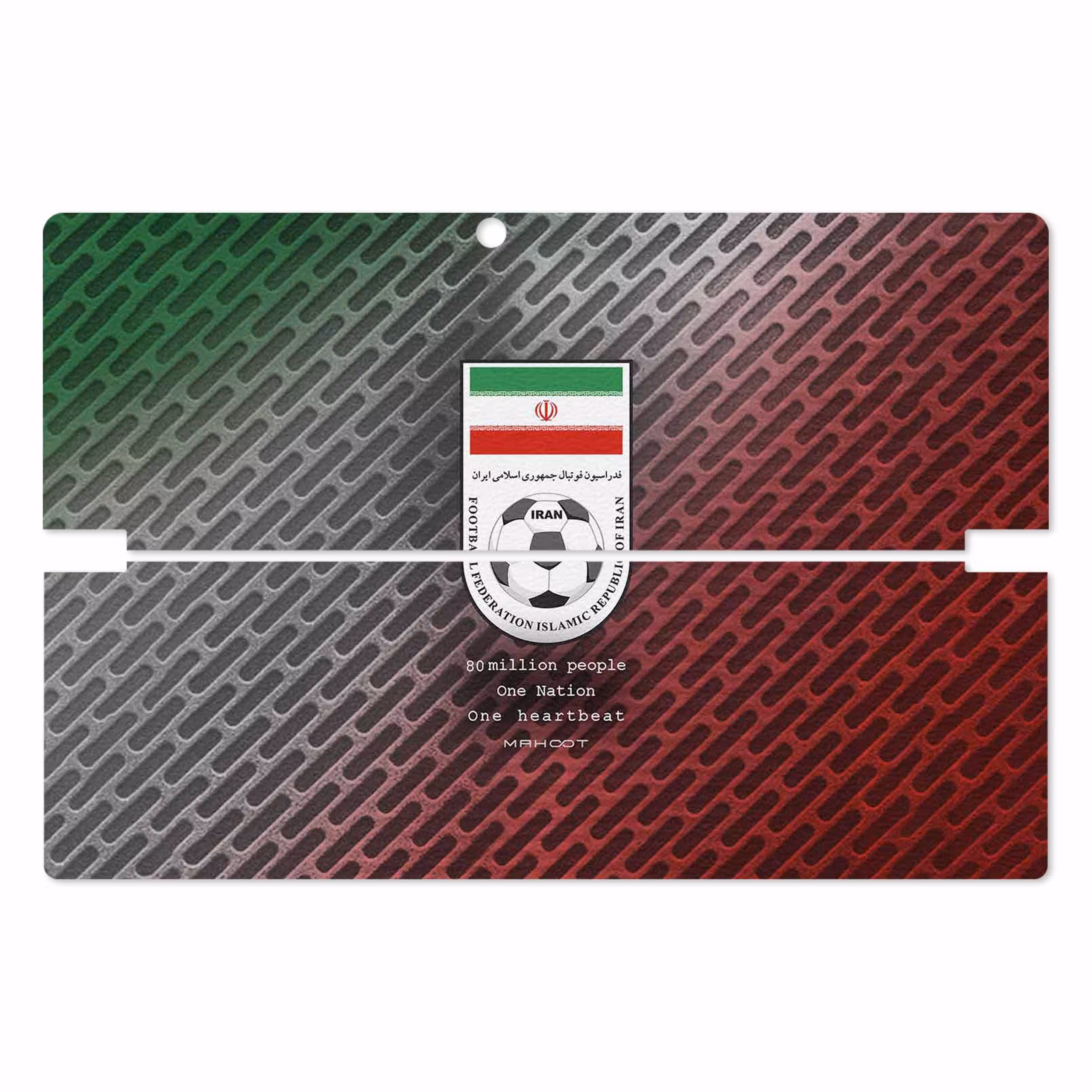 برچسب پوششی ماهوت مدل Iran-National-Football-Team مناسب برای تبلت لنوو Miix 510 2016