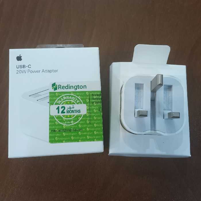 آداپتور  20 وات آیفون، کپی کیفیت بالا، مناسب برای تمامی گوشی های آیفون 12 ، 13 و  14