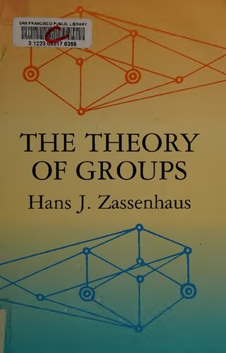خرید و دانلود نسخه کامل کتاب The theory of groups