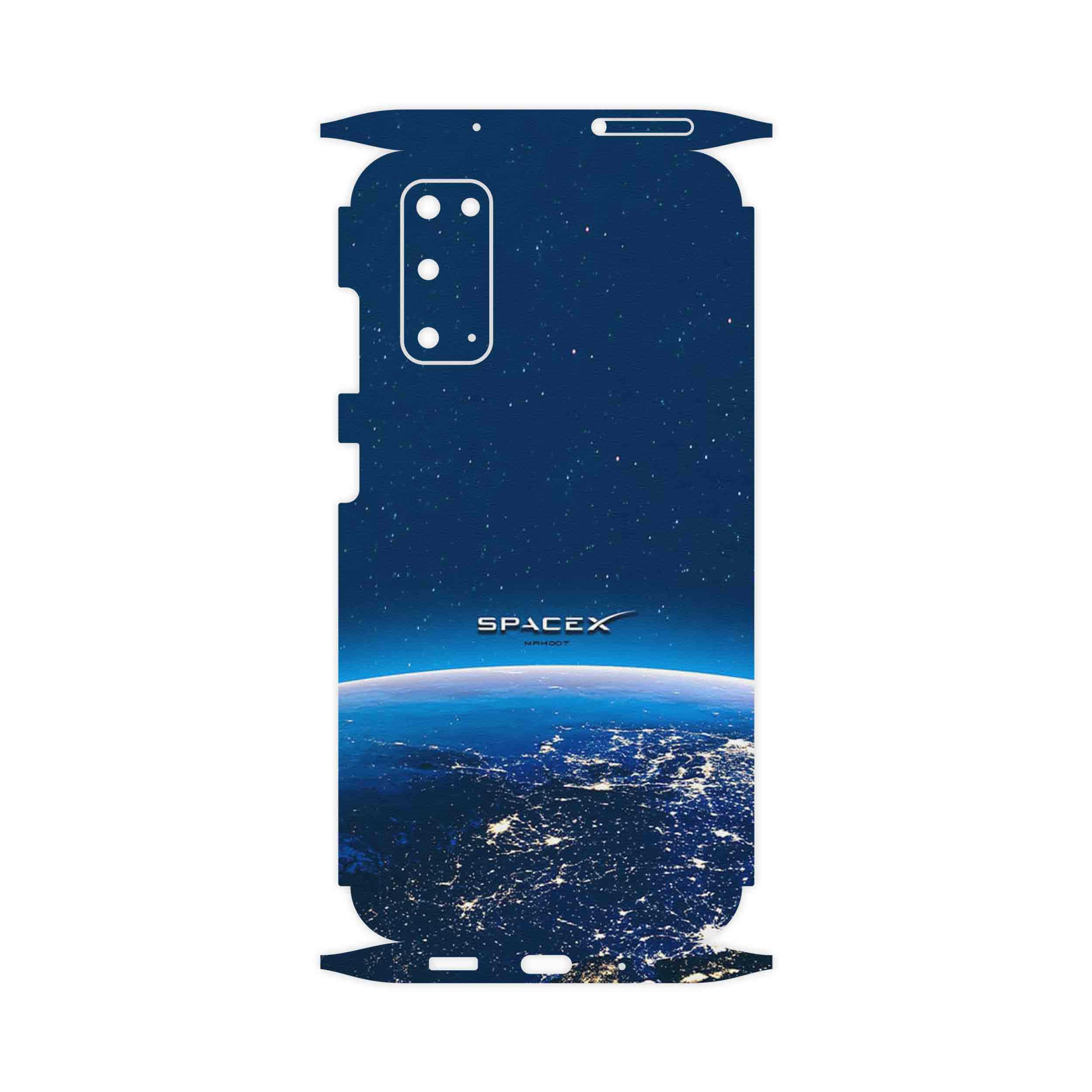 برچسب پوششی ماهوت مدل Space X-FullSkin مناسب برای گوشی موبایل سامسونگ Galaxy S20