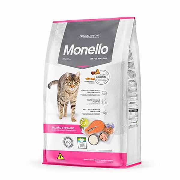 غذای خشک گربه مونلو مدل میکس Monello (7 کیلویی)
