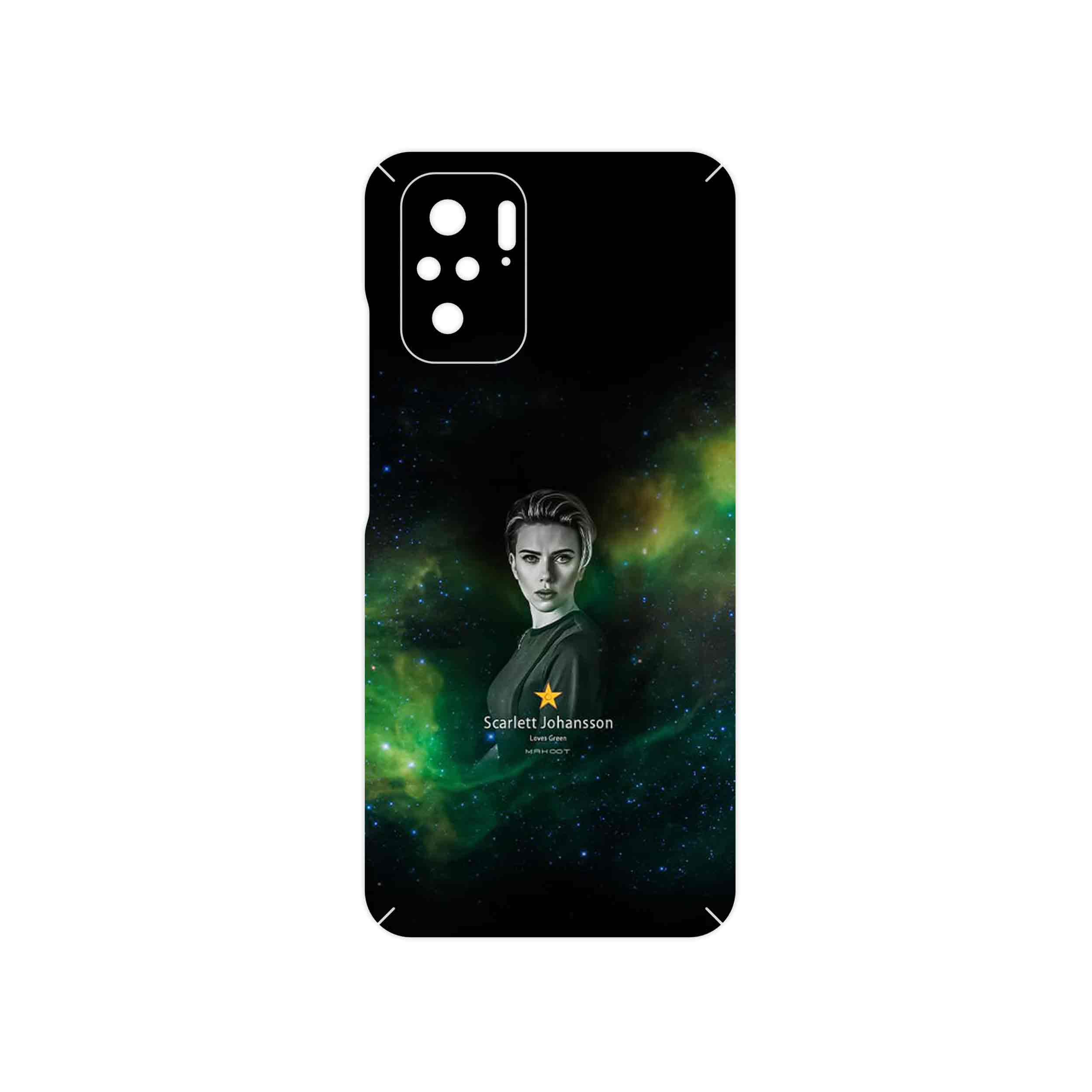 برچسب پوششی ماهوت مدل Scarlett Johansson مناسب برای گوشی موبایل شیائومی Poco M5s