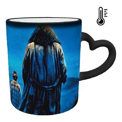 ماگ حرارتی مدل دسته قلبی طرح هری پاتر کد 14