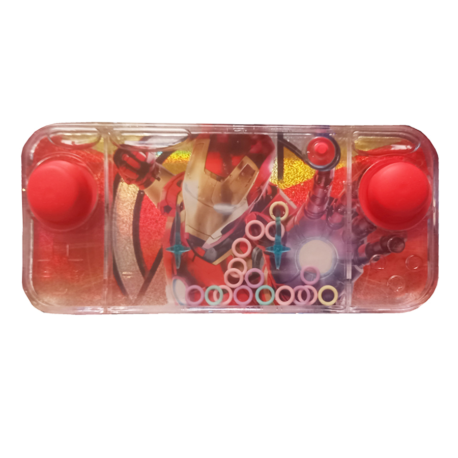 واتر گیم مدل دو دکمه طرح مرد آهنی کد 02