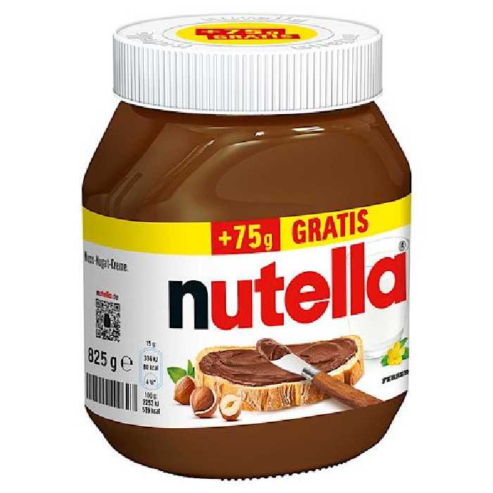 شکلات صبحانه نوتلا (nutella) آلمان 825 گرمی

