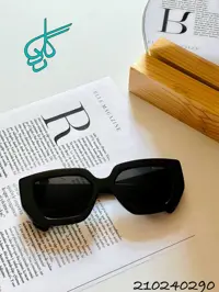 خرید عینک زنانه برند gucci دارای استاندارد UV400 فرم کائوچو همراه کاور و دستمال کد 2415219 - ردگل