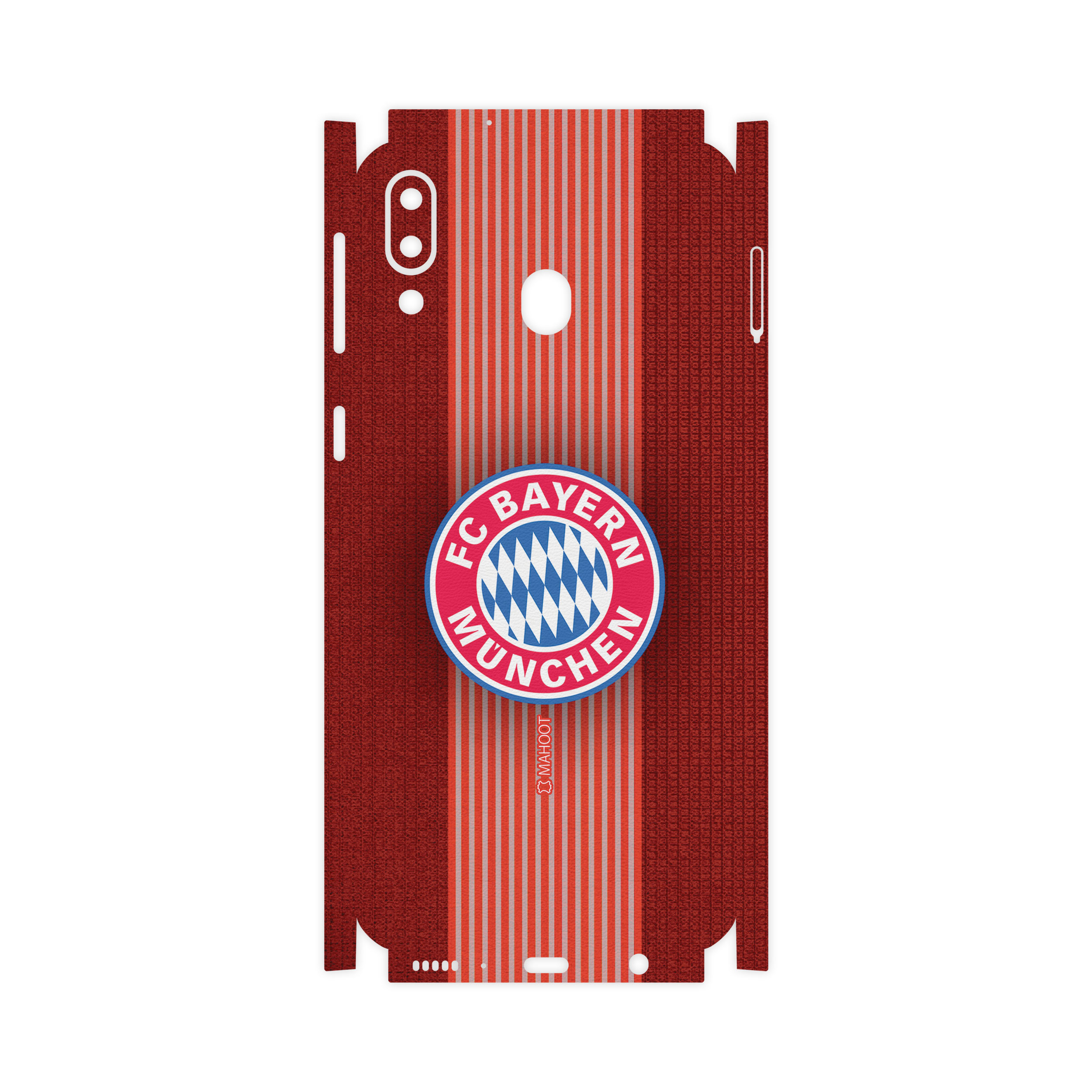 برچسب پوششی ماهوت مدل Full skin-Bayern-Munchen-FC مناسب برای گوشی موبایل سامسونگ Galaxy M20