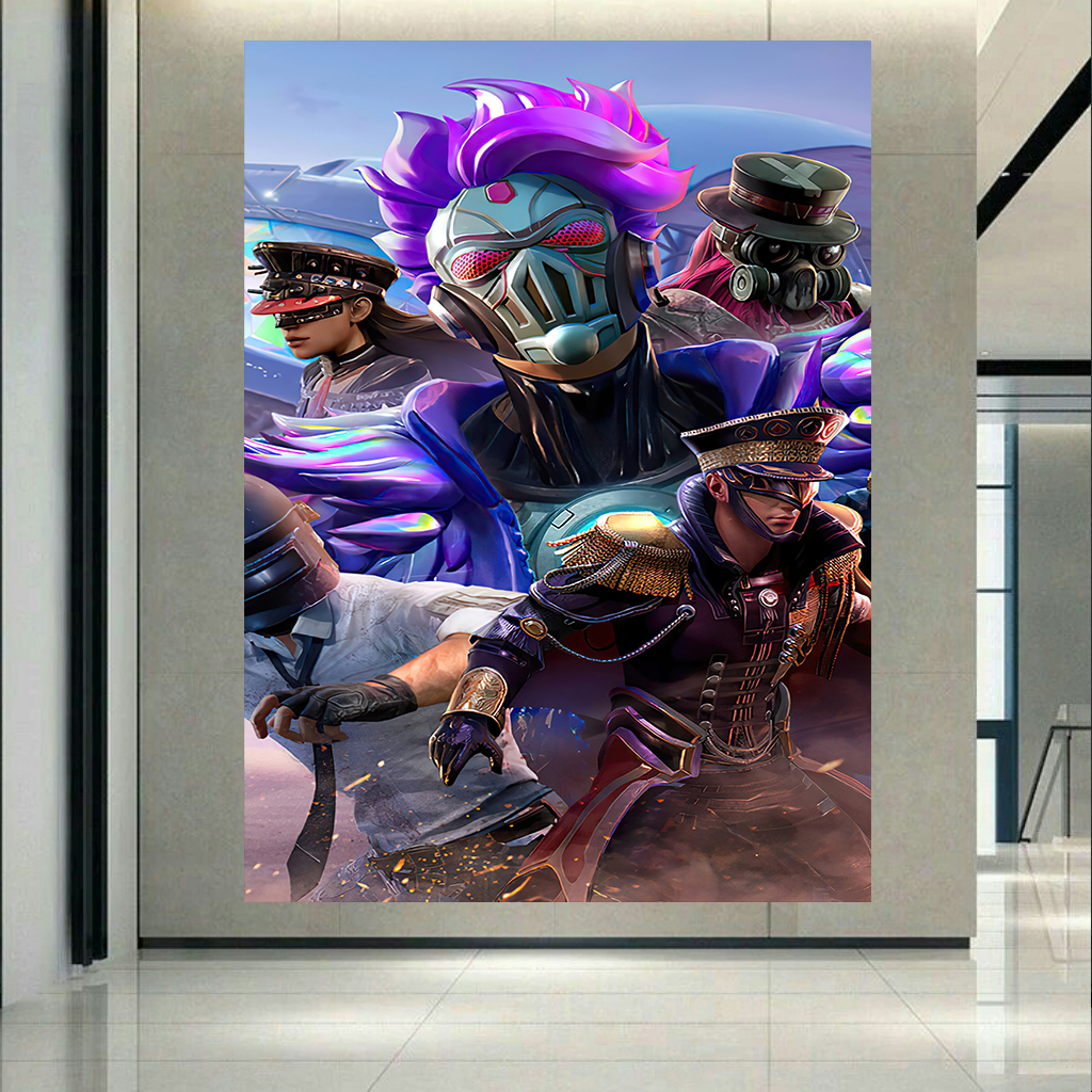 تابلو بوم طرح گیم مدل Pubg کد AR2728