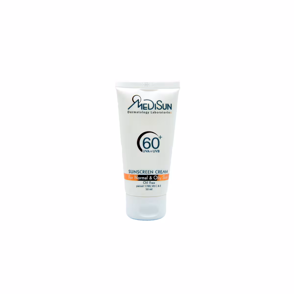 کرم ضدآفتاب بی‌رنگ پوست‌ معمولی و چرب مدیسان (SPF 60)