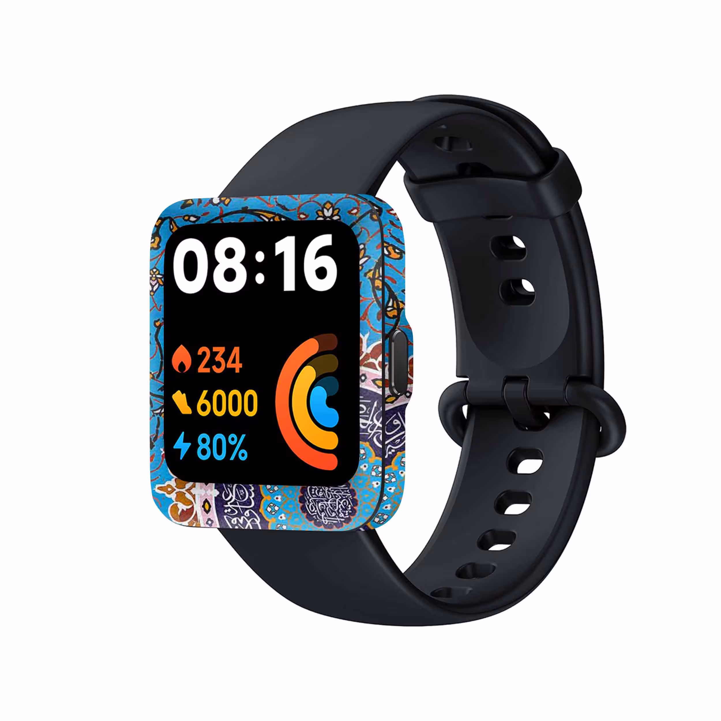 برچسب ماهوت طرح Traditional_Tile مناسب برای ساعت هوشمند شیائومی Redmi Watch 2 Lite