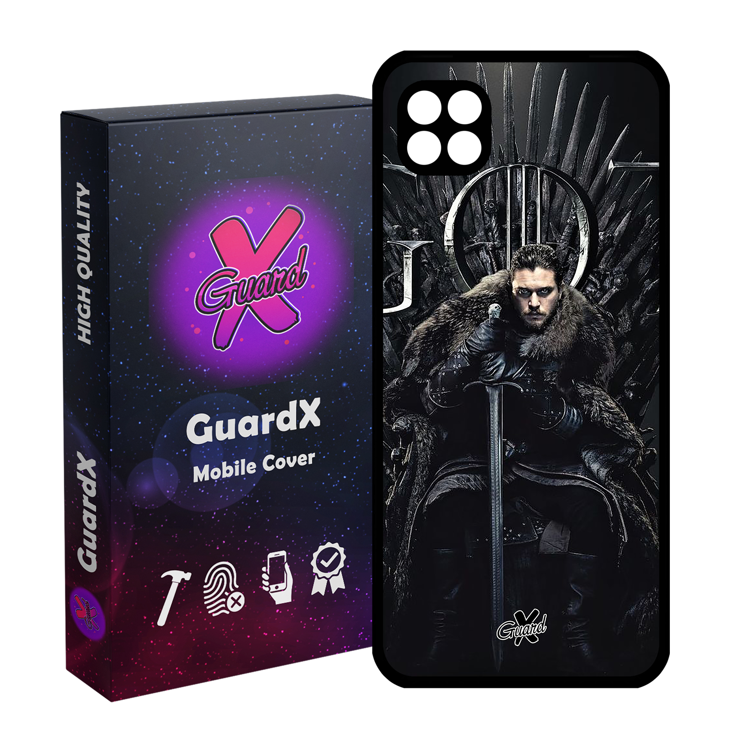 کاور گارد ایکس طرح Jon Snow مدل Glass10416 مناسب برای گوشی موبایل سامسونگ Galaxy A22 5G