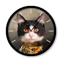 ساعت‌ دیواری راویتا طرح گربه‌ها کد 3312