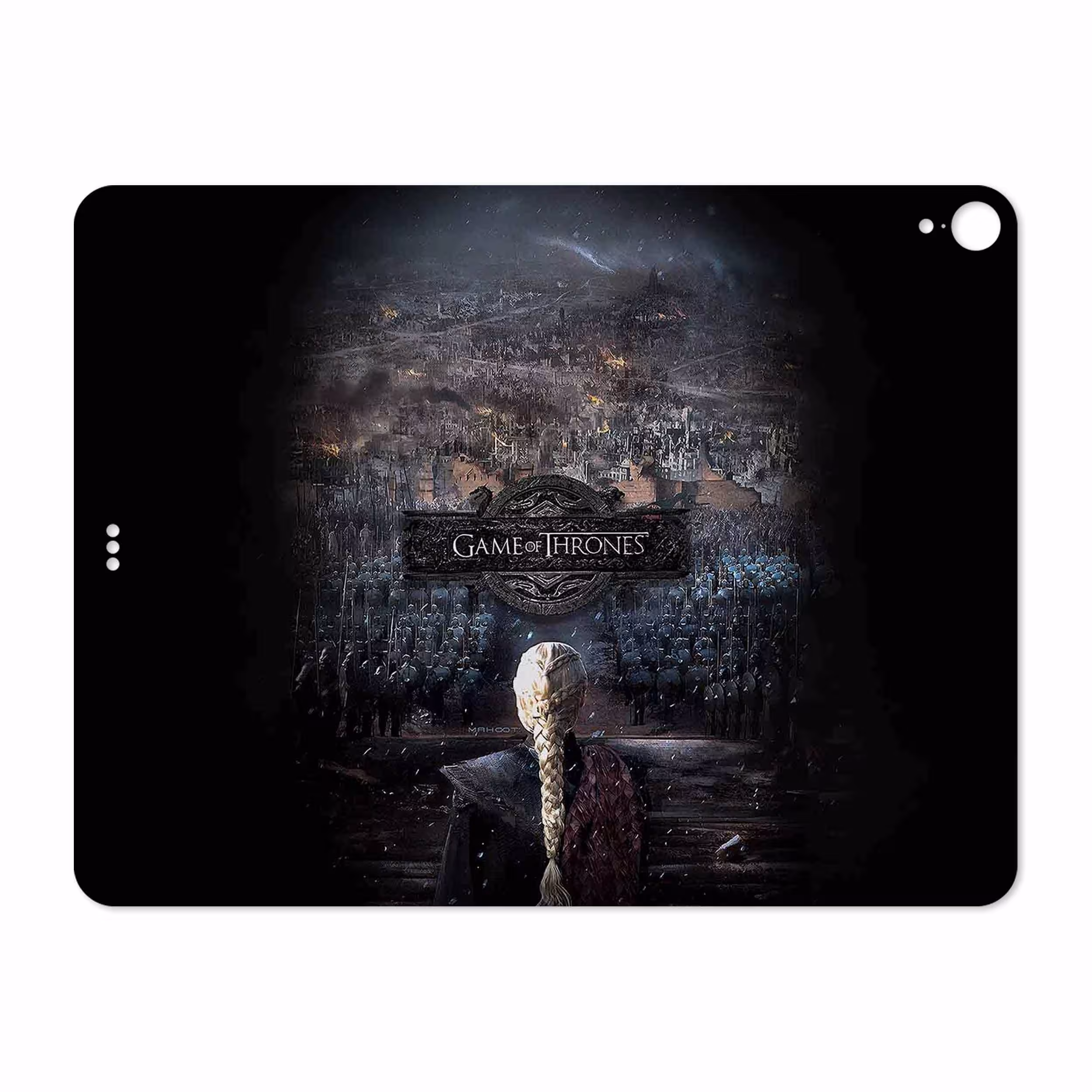 برچسب پوششی ماهوت مدل Game of Thrones مناسب برای تبلت اپل iPad Pro 12.9 (GEN 3) 2018 A1876
