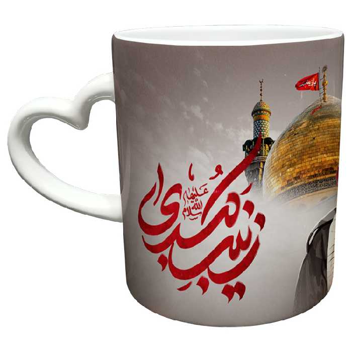 ماگ مدل دسته قلبی طرح سردار سلیمانی کد 92