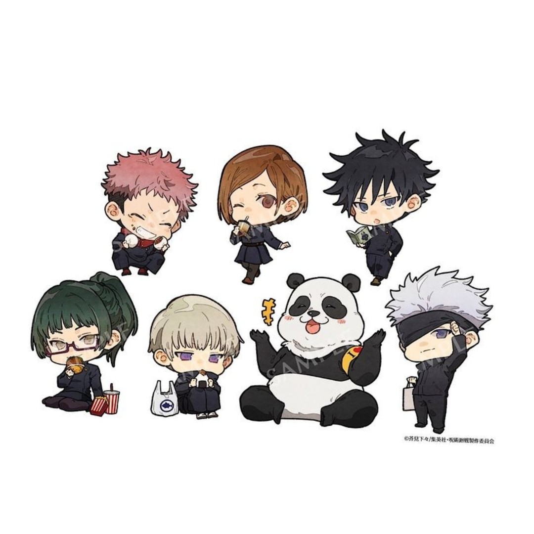 استیکر انیمه جوجوتسو کایزن