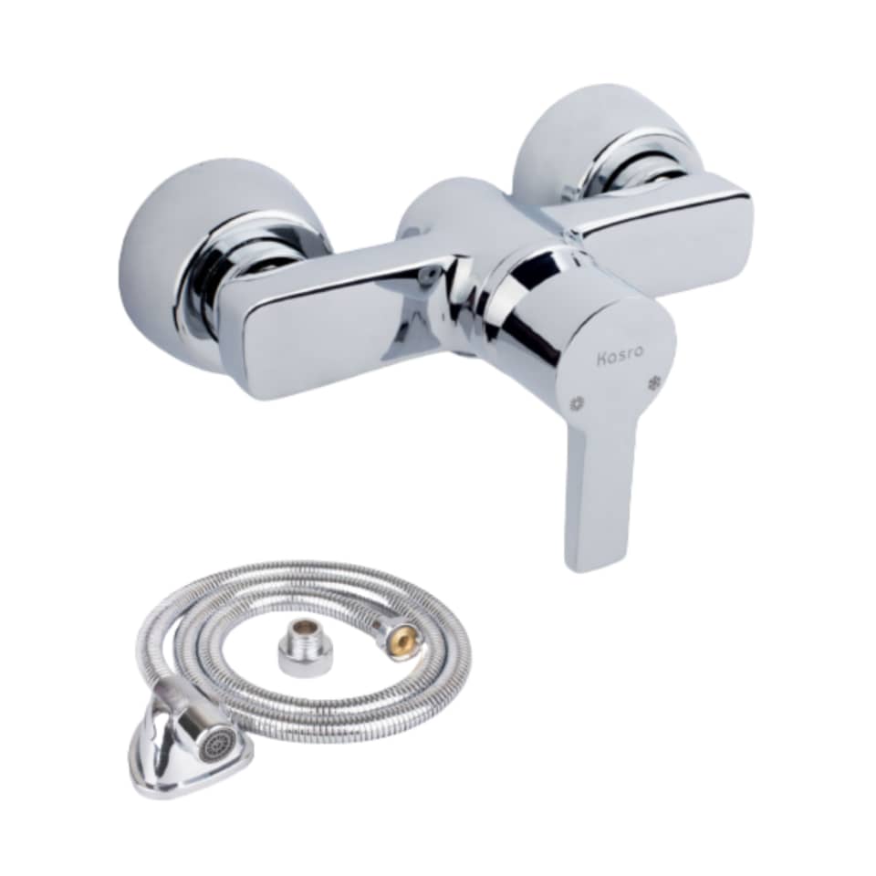 شیر سرویس بهداشتی کسری مدل امگا به همراه شلنگ توالت