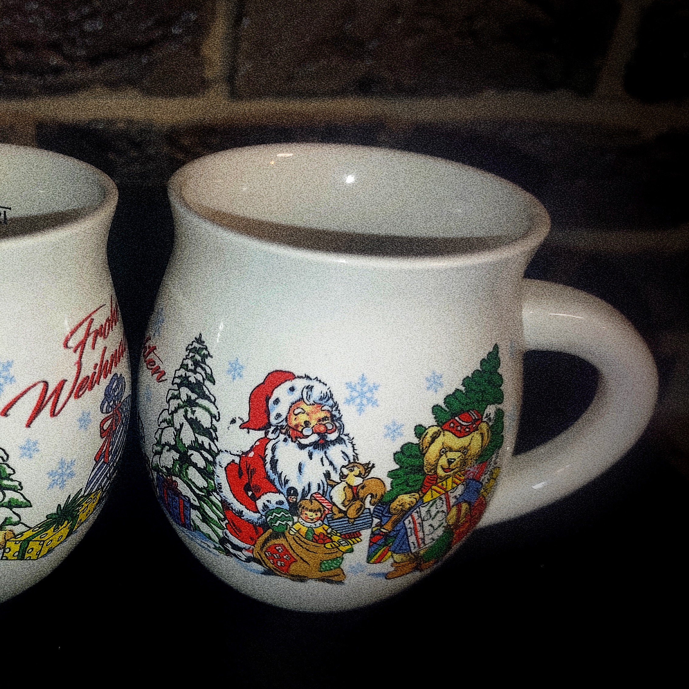 ماگ وارداتی فانتزی طرح کریسمس متوسط